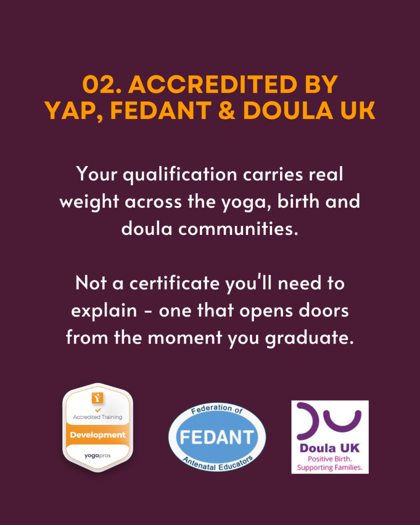 pregnancy yoga teacher training